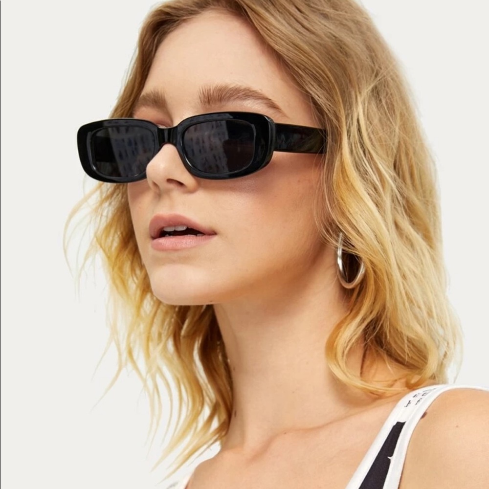 Chunky frame sunglasses
